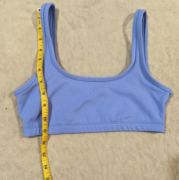 NWOT - Small - Aritzia - TNA - TnaBUTTER™ Mini Bra Top in Light Blue - Picture 5 of 5